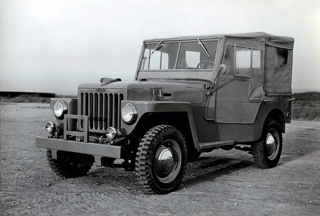 Toyota Land Cruiser BJ (1958).